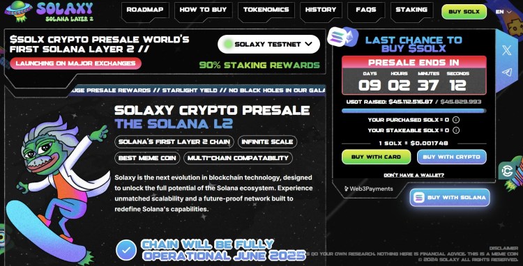 Solaxy ($ SOLX)